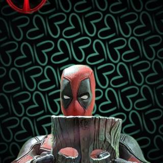 Deadpool mask wallpaper