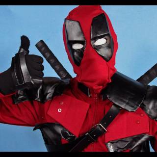 Deadpool mask wallpaper