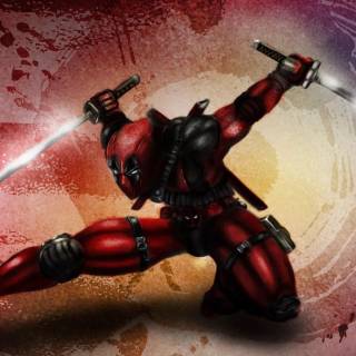 Deadpool mask wallpaper