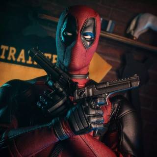 Deadpool mask wallpaper