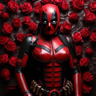 Deadpool mask wallpaper