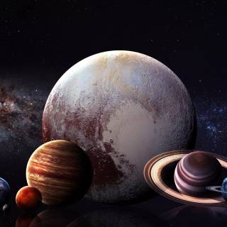 Solar System desktop wallpaper