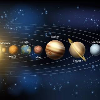 Solar System desktop wallpaper