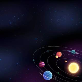 Solar System desktop wallpaper
