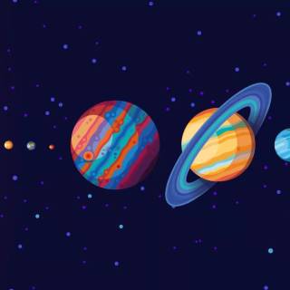 Solar System desktop wallpaper