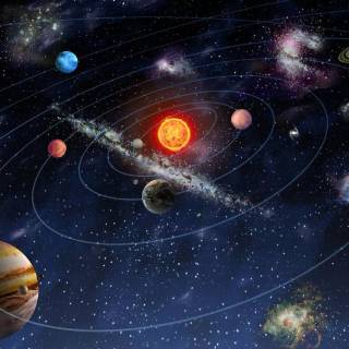 Solar System desktop wallpaper