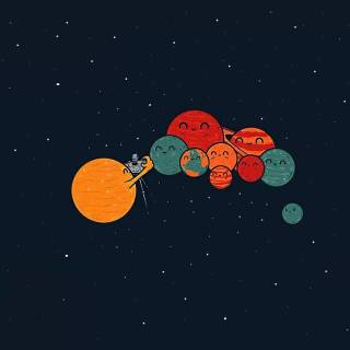 Solar System desktop wallpaper