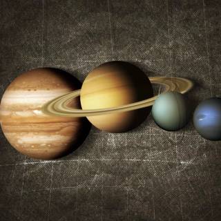 Solar System desktop wallpaper