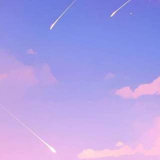 Lavender sky wallpaper