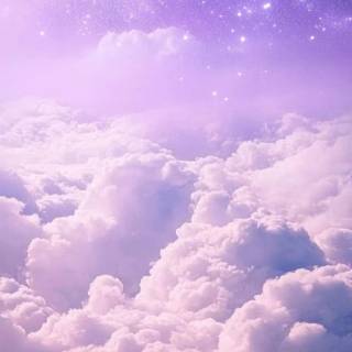 Lavender sky wallpaper