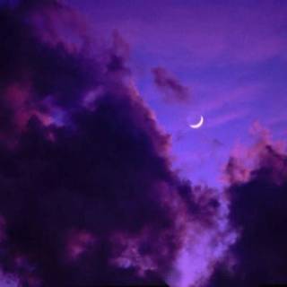 Lavender sky wallpaper