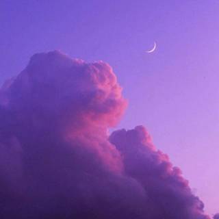 Lavender sky wallpaper
