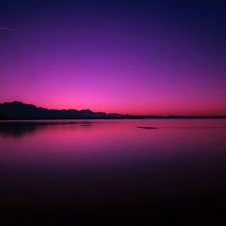 Lavender sky wallpaper