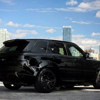 Range Rover Sport black wallpaper