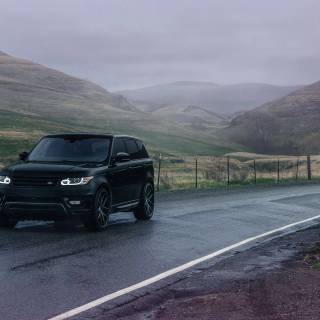 Range Rover Sport black wallpaper
