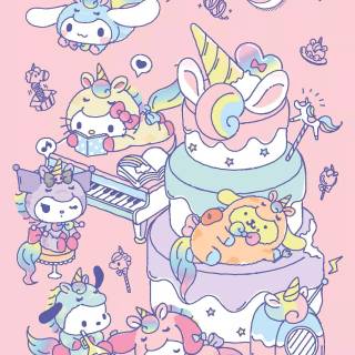 Sanrio birthday wallpaper