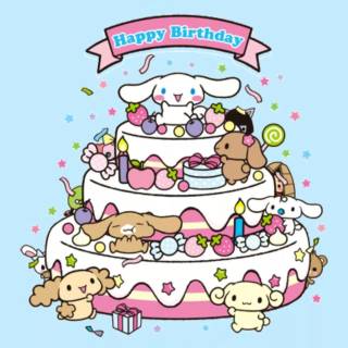 Sanrio birthday wallpaper