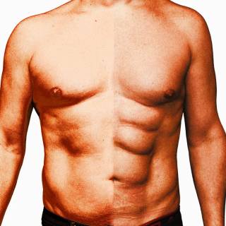 Abdominal muscle wallpaper