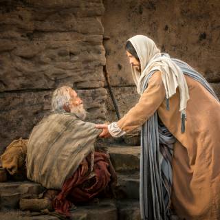 Jesus healing wallpaper