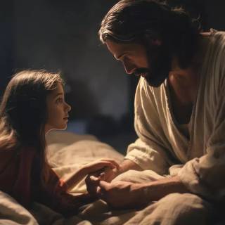 Jesus healing wallpaper