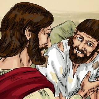 Jesus healing wallpaper