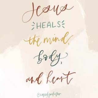 Jesus healing wallpaper