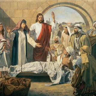 Jesus healing wallpaper