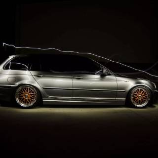 BMW E46 touring wallpaper