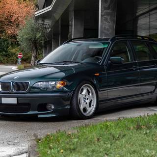 BMW E46 touring wallpaper