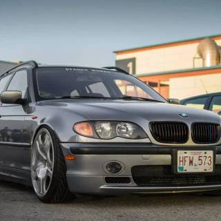 BMW E46 touring wallpaper