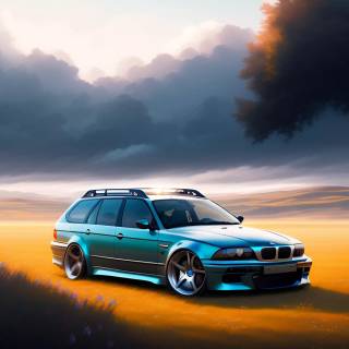 BMW E46 touring wallpaper
