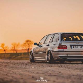 BMW E46 touring wallpaper