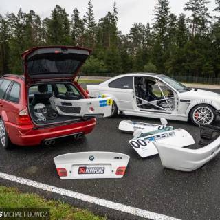 BMW E46 touring wallpaper