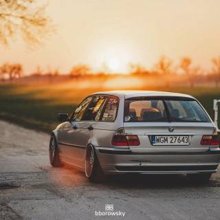 BMW E46 touring wallpaper