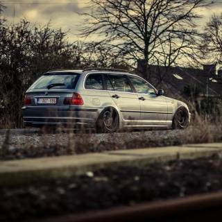 BMW E46 touring wallpaper