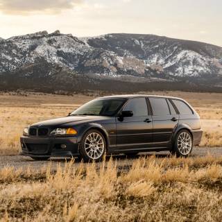 BMW E46 touring wallpaper