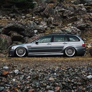 BMW E46 touring wallpaper