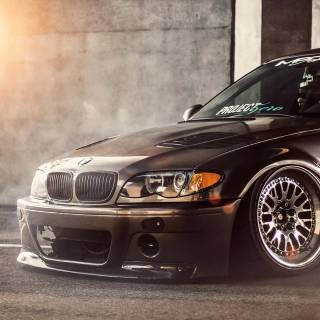 BMW E46 touring wallpaper