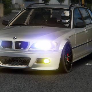 BMW E46 touring wallpaper