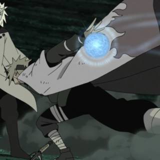 Minato vs Madara wallpaper