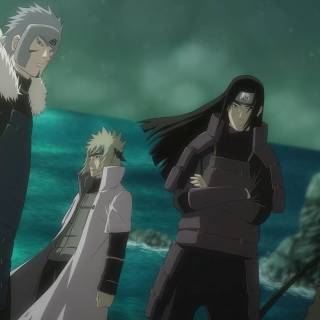 Minato vs Madara wallpaper