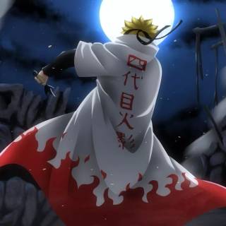 Minato vs Madara wallpaper