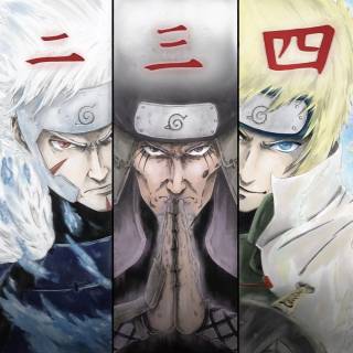 Minato vs Madara wallpaper