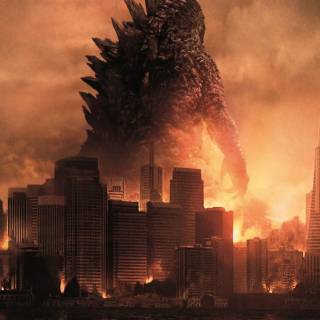 Godzilla edit wallpaper