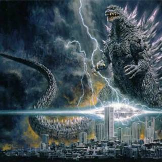 Godzilla edit wallpaper