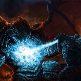 Godzilla edit wallpaper