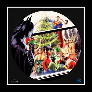 Marvel and DC Christmas wallpaper