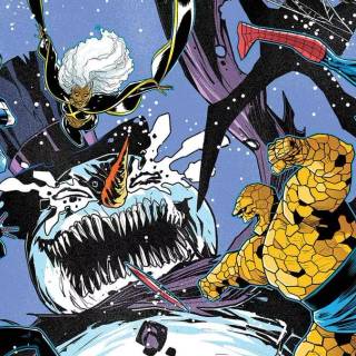 Marvel and DC Christmas wallpaper