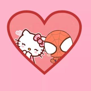 Spider-Man heart wallpaper