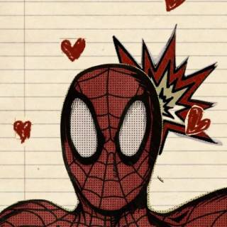 Spider-Man heart wallpaper